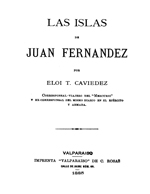 Cubierta para Las islas de Juan Fernández