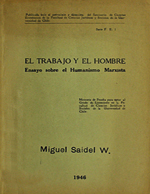 Cubierta para El trabajo y el hombre: ensayo sobre el Humanismo Marxista