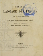 Cubierta para Nouveau langage des fleurs: avec leur valeur symbolique et leur emploi pour l'expression des pensées
