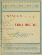 Cubierta para Rimas de Laura Bustos