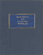 Cubierta para La cantora popular: canciones, cuecas, tonadas, parabienes i esquinazos
