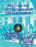 Cubierta para Política de sustentabilidad universitaria
