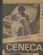 Cubierta para Expresividad local y administración comunal: (en la Región Metropolitana)