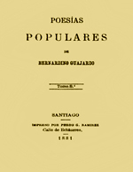Cubierta para Poesías populares: tomo IV