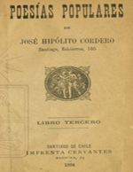 Cubierta para Poesías populares: libro tercero