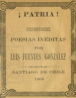 Cubierta para ¡Patria! poesías inéditas
