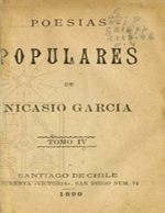 Cubierta para Poesías populares: Tomo IV