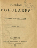 Cubierta para Poesías populares: tomo IV
