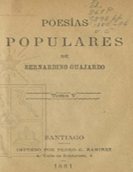 Cubierta para Poesías populares: tomo V
