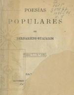 Cubierta para Poesías populares: Tomo 7