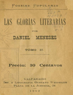Cubierta para Las glorias literarias: tomo II