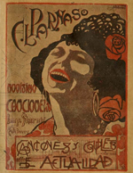 Cubierta para El parnaso: novísimo cancionero : canciones y couplets de actualidad