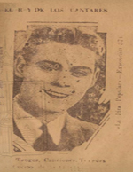 Cubierta para El rey de los cantares: tangos, canciones, tonadas