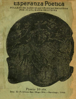 Cubierta para Esperanza poética: folleto de zarzuelas i poesías escojidas