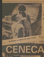 Cubierta para El sistema de prensa en Chile bajo el gobierno militar (1973-1984)