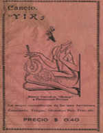 Cubierta para Cancionero moderno "Yira-Yira": la mejor recopilación de las más hermosas canciones, tangos, shimmys,fox-trot, etc