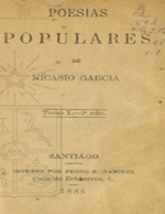 Cubierta para Poesías populares: Tomo I