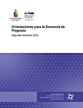 Cubierta para Orientaciones para la Docencia de Pregrado: Segundo semestre 2022
