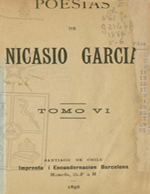 Cubierta para Poesías : tomo VI