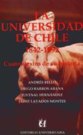 Cubierta para La Universidad de Chile 1842-1992: cuatro textos de su historia