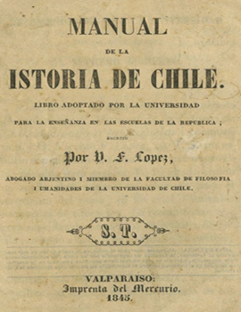 Cubierta para Manual de la istoria de Chile