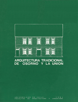 Cubierta para Arquitectura tradicional de Osorno y La Unión