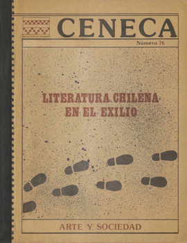 Cubierta para Literatura chilena en el exilio