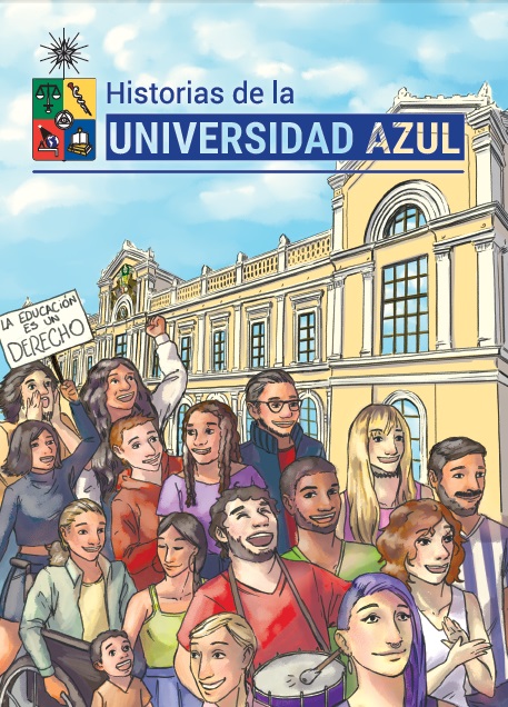 Cubierta para Historias de la Universidad Azul