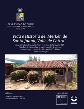 Cubierta para Vida e historia del merkén de Santa Juana, Valle de Catirai