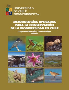 Cubierta para Metodologías aplicadas para la conservación de la biodiversidad en Chile
