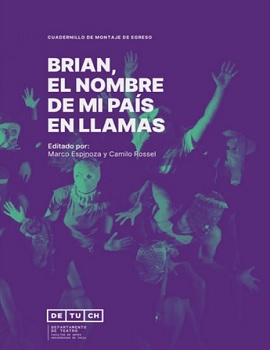 Cubierta para Brian, el nombre de mi país en llamas: cuadernillo de montaje de egreso