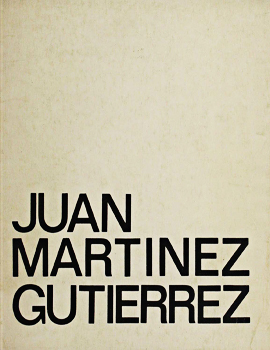 Cubierta para Juan Martínez Gutiérrez