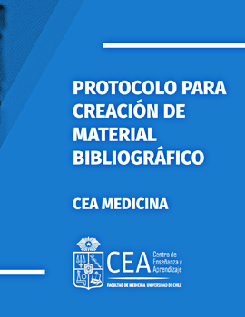 Cubierta para Protocolo para creación de material bibliográfico CEA Medicina 2020