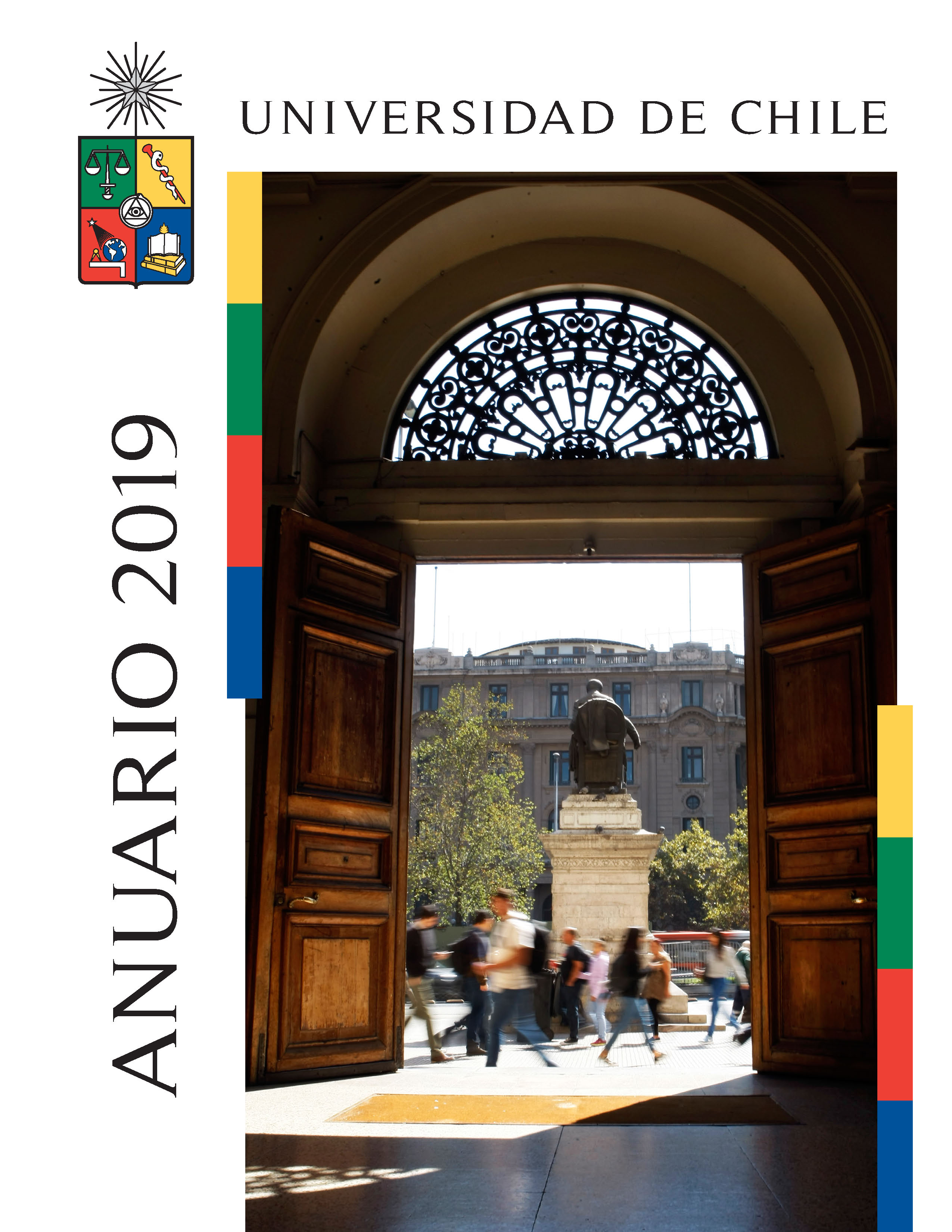 Cubierta para Anuario 2019: Universidad de Chile