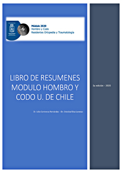 Cubierta para Libro de resúmenes : módulo hombro y codo, U. de Chile