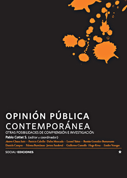 Cubierta para Opinión pública contemporánea: otras posibilidades de comprensión e investigación