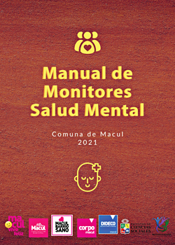 Cubierta para Manual de monitores salud mental: comuna de Macul 2021