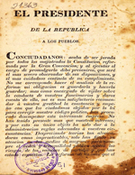 Cubierta para Constitución (1833)