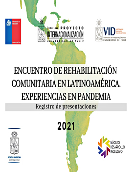 Cubierta para Encuentro de rehabilitación comunitaria en Latinoamérica: Experiencias en pandemia. Registro de presentaciones