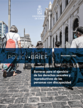 Cubierta para Policy Brief: Barreras para el ejercicio de los derechos sexuales y reproductivos de las personas con discapacidad