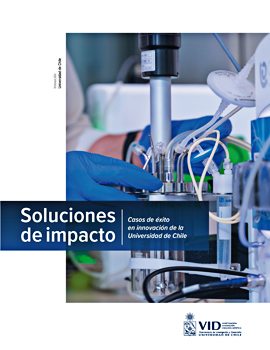 Cubierta para Soluciones de impacto: Casos de éxito en innovación de la Universidad de Chile