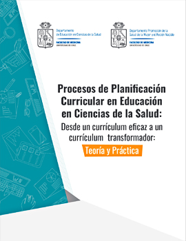 Cubierta para Procesos de planificación curricular en educación en ciencias de la salud: desde un currículum eficaz a un currículum transformador: teoría y práctica