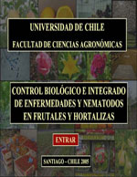 Cubierta para Control biológico e integrado de enfermedades y nematodos en frutales y hortalizas