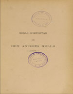 Cubierta para Derecho internacional.: Obras completas de Andrés de Bello. Volumen X