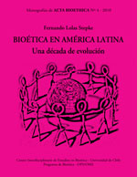 Cubierta para Bioética en América Latina: una década de evolución
