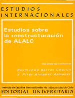 Cubierta para Estudios sobre la reestructuración de ALALC