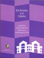 Cubierta para Del biombo a la cátedra: igualdad de oportunidades de género en la Universidad de Chile