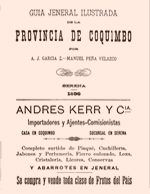 Cubierta para Guía jeneral ilustrada de la Provincia de Coquimbo
