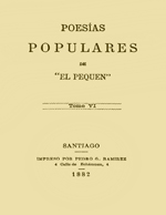 Cubierta para Poesías populares: tomo VI