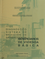 Cubierta para Diagnóstico sistema de medición de satisfacción de beneficiarios de vivienda básica: informe final